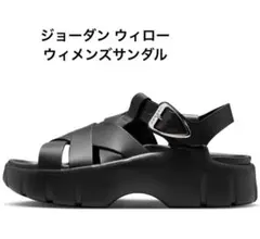 新品 NIKE サンダル グルカサンダル 黒　ブラック　ナイキ　レディース　23のサムネイル