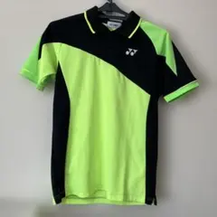 YONEX ヨネックス ゲームシャツ メンズSサイズ ライムイエロー テニス