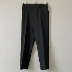 ロペピクニック【らくぽか】中空糸テーパードパンツ 36 ブラック