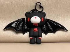 グルーミー キーホルダー ブラック羽付き