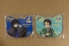 鬼滅の刃 冨岡義勇 竈門炭治郎 アクリルコースター いこいの里巡り 猫型
