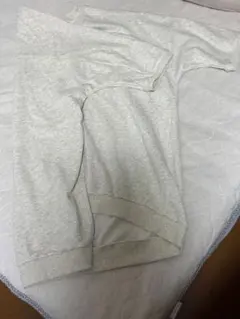 Uricca ウリッカ ライトグレー 半袖 5分袖 クルーネック トレーナー