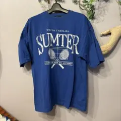 niko and… ニコアンド 半袖プリントTシャツ ブルー Mサイズ 未使用品のサムネイル