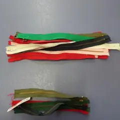 ファスナーセット 多色 さまざまなサイズ