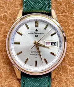 希少/稼働 セイコー5 スポーツマチック デラックス 6619-8150 自動巻