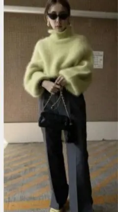 お値下げ。AMERI POPPING COLOR ANGORA KNIT 希少