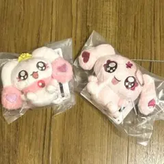 プリキュア一番くじ　E賞　ぬいぐるみマスコット2種　ミップル　ルルン