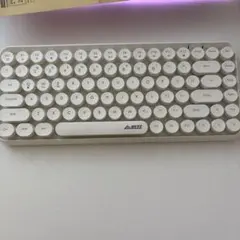 AJAZZ キーボード ホワイト 本体
