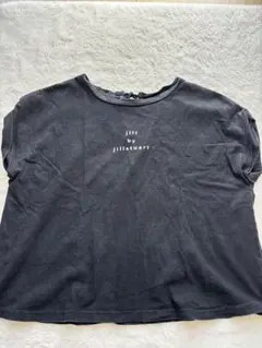 jill by jillstuart バックリボンTシャツ ブラック 黒T