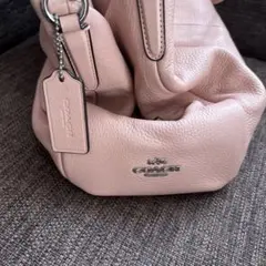 美品 COACH F18467 2WAY ショルダーバッグ ピンク レザー - メルカリ