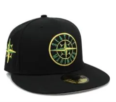 NEW ERA MLB マリナーズ キャップ STONE ISLAND ロゴ