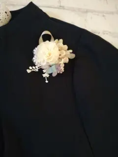 ソラフラワー　コサージュ　小さめ　卒業式　卒園式　入学式