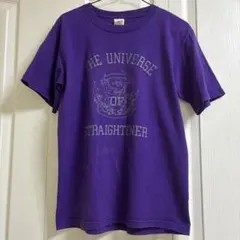 STRAIGHTENER Tシャツ パープル ストレイテナー