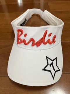 Burdie hunt バイザー ホワイト