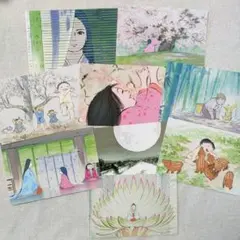 かぐや姫の物語　ポストカード　9枚セット