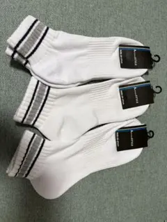 メンズソックス3足 新品 洋服の青山