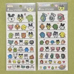 【早い者勝ち‼️】 たまごっち 4size STICKER シール 2枚セット