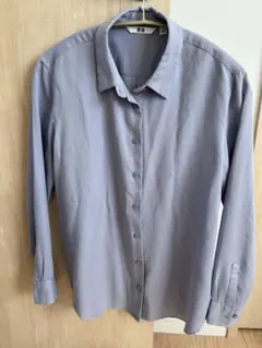 UNIQLO 長袖シャツ ライトブルー Sサイズ