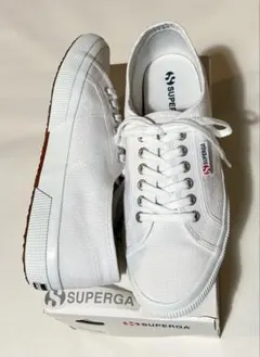 42 SUPERGA 2750 コットンクラシック キャンバスシューズ ホワイトのサムネイル