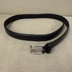 メンズ レザーベルト ブラック シンプル