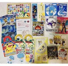 ポケモンセンター　ノベルティ　セット　レア　ステッカー　ピカチュウ　クワッス 他
