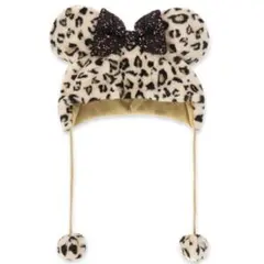 ヒョウ柄ミニー ファンキャップ