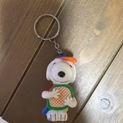 スヌーピー　レトロ　キーホルダー　テニス　SNOOPYのサムネイル