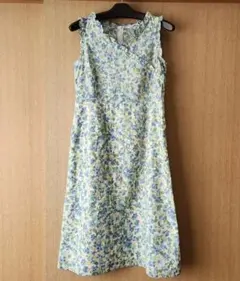 ☆最終価格☆DO!FAMILY 花柄プリントノースリーブワンピース