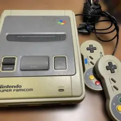 任天堂 スーパーファミコン 本体 コントローラー2個付き