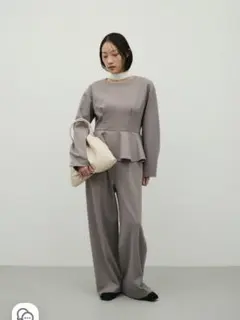 値下げしました⭐︎STYLEMIXERペプラムフリルオールインワン