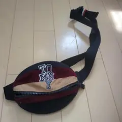 TOMMY HILFIGER コーデュロイウエストバッグ