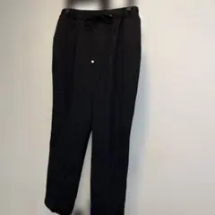 GLACIER lussoイージーテーパードパンツ　ブラック　Ｌ