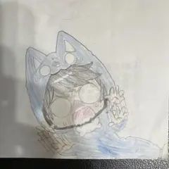 オリジナル手描きイラスト　ちろる
