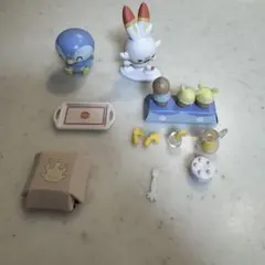 【同時購入でオマケ】ポケモン ポケピースハウス レッツパーティードールセット