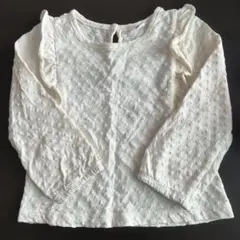 baby GAP オフホワイト　2years 長袖カットソー　Tシャツ