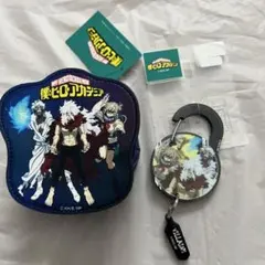 僕のヒーローアカデミア ヴィラン連合　カラビナ付ポーチ　キーリング　ヒロアカ