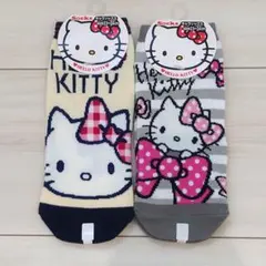 【新品タグ付き】ハローキティ ソックス 2足セットのサムネイル