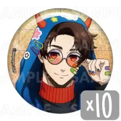 ブルーロック でびデコパーカー グリッター 缶バッジ 雪宮 剣優 セット ①