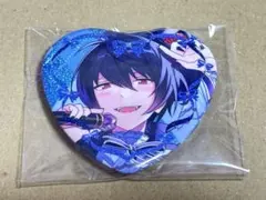 朔間凛月 ラメキラハートカンバッジ 缶バッジ ハート缶バッジ あんスタ