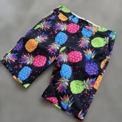 LoudMouth パイナップル柄 メンズショートパンツ Mのサムネイル