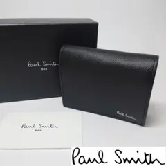 【新品未使用】ポールスミス 三つ折り財布644 ブラック