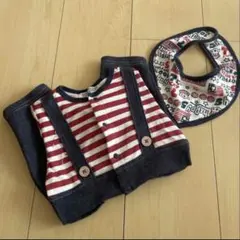 アメリカン風ベビーロンパース