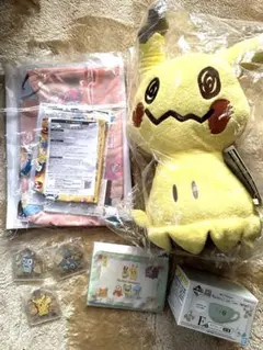 ポケモン 一番くじ ミミッキュ A賞 カップF賞 H賞 ポーチ G賞　オマケ