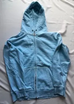 Jieda水色 フード付きパーカー