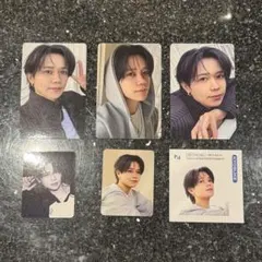INI PULSE 藤牧京介　封入トレカ ステッカー コンプセット