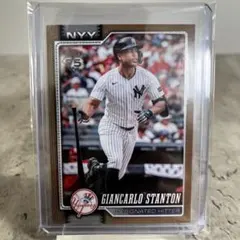 【ローダー付】シリアルTopps Giancarlo Stanton ヤンキース