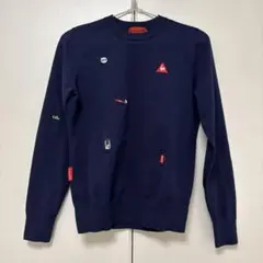 le coq sportif ゴルフコレクション セーター M ネイビー　薄手