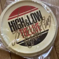 HIGH&LOW LIVE 2017 白濱亜嵐 直筆サイン フリスビー