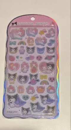 サンリオ　コットンパフィシール