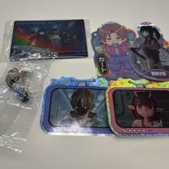 ミルキーサブウェイ めじるし ステッカー カードポーチセット
